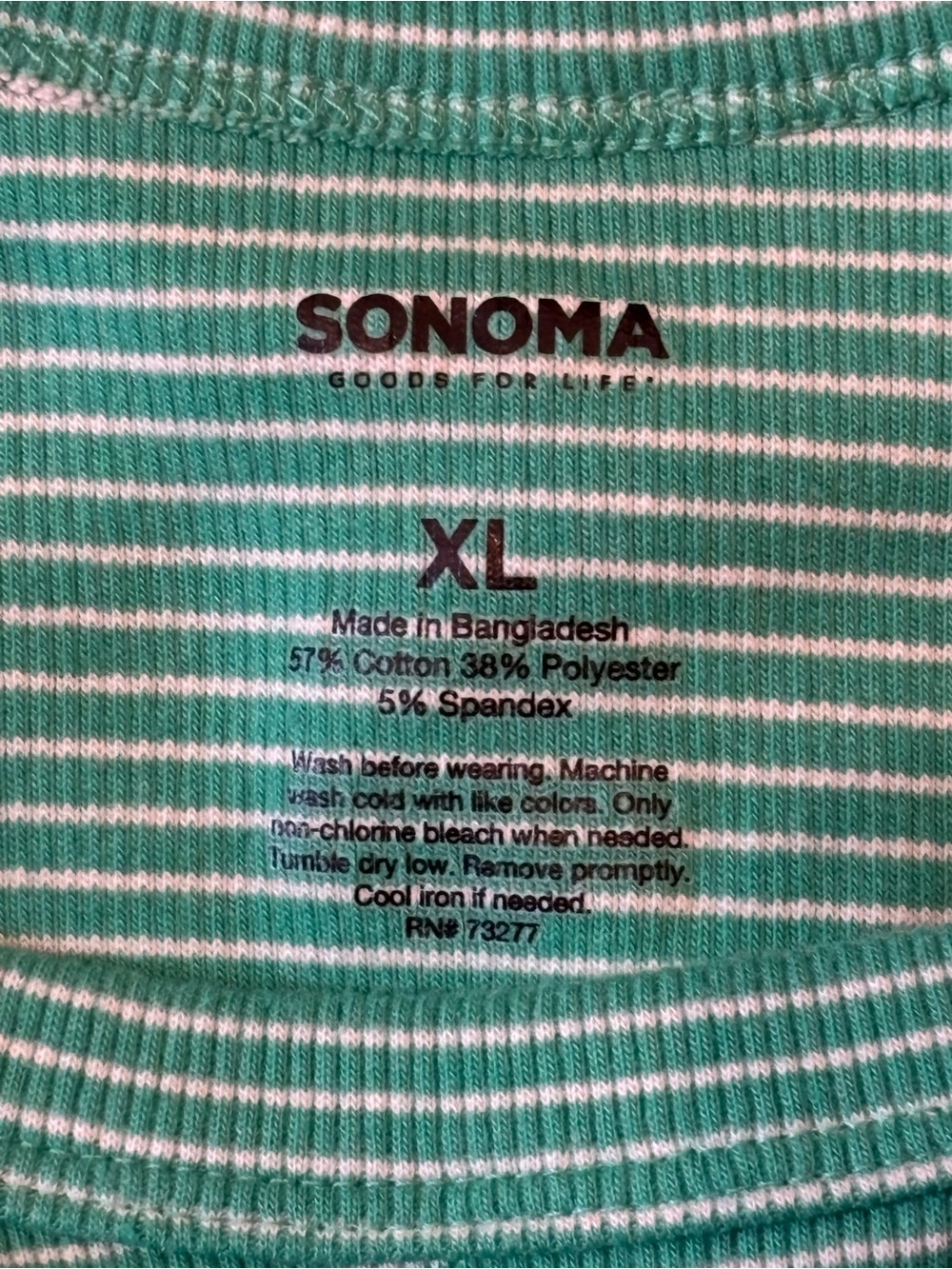 Sonoma Goods for Life XL 3-Piece Ribbed Tank Top Set - Picture 13 of 16